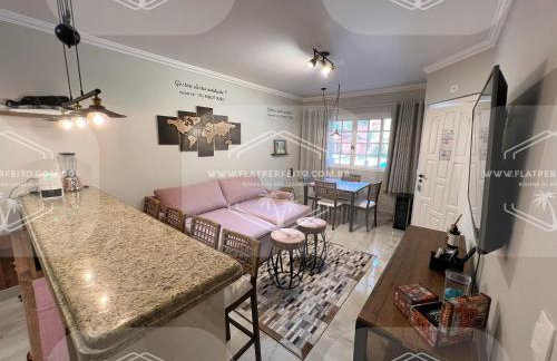 Flat Perfeito Flat Amarilis em Riviera São Lourenço com café da manhã e enxoval completo toalhas praia e piscina com trocas - Foto 9