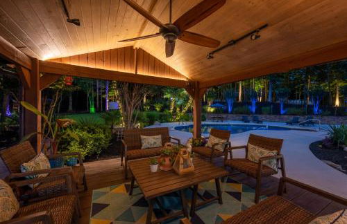 Relax In Private Pool & Cozy Gazebo At Param Farms - Foto 66