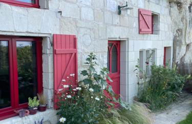 Gite des Perreyeurs - maison troglodyte avec vue sur Loire - Foto 23