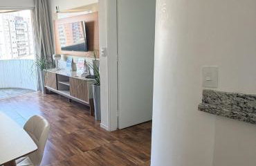 Flat Completo Suíte com Terraço, Cozinha, Garagem Manobrista Liberdade, Paraíso 24h - Foto 9