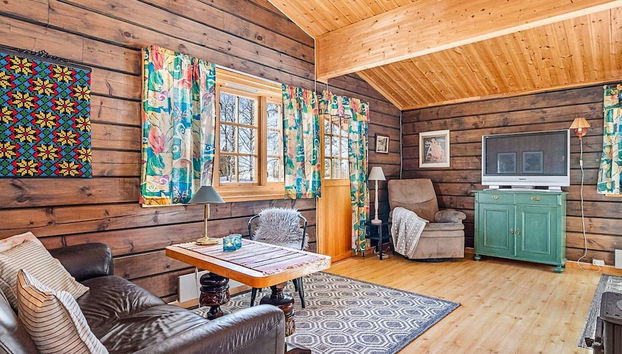 6 Person Holiday Home in Glamos - Foto 5, Sala de estar