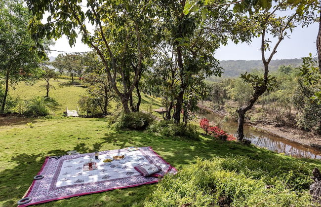 The Lazy River Cottage by cosmicstays - Foto 31