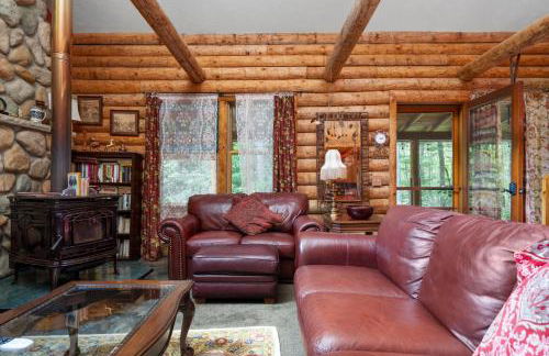Beautiful Log Cabin Wooded Lake Access Interlochen Arts Academy - Foto 8