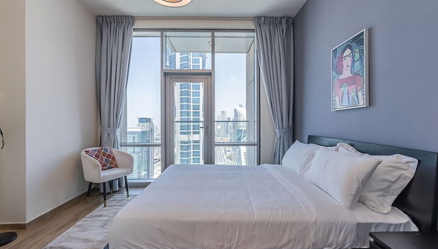 Noora Tower 4504 Business bay - Foto 3, Habitación