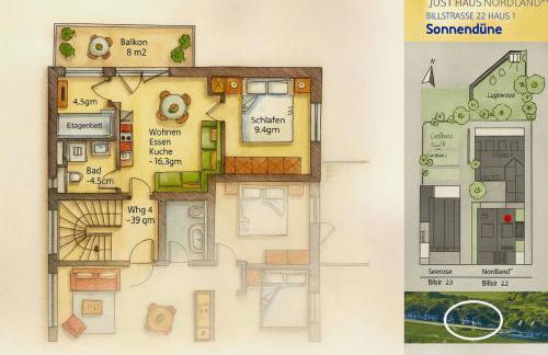 Ferienwohnung Sonnendüne Insel Juist - Foto 15
