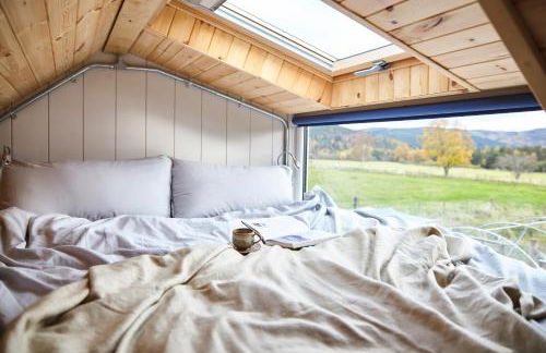 Aileen - Unique tiny house with wood fired roll top bath in heart of the Cairngorms - Foto 5