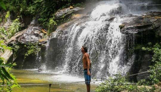 Trilha pela cachoeira do Rosário - Foto 3
