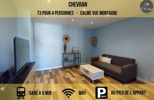 Le Chevran - appart 2 chambres - proche gare - Foto 1