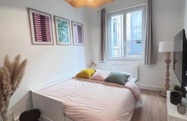 SYLOU - Centre historique, 4 personnes, Climatisation, Netflix, Comédie, Tramway, Gare - Foto 15