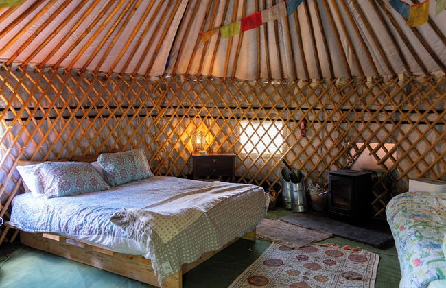 Hapus Yurt - Two Beautiful Yurts and Barn Cottage - Foto 11