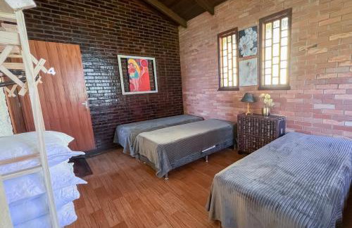 Casa com Vista, Lareira e Churrasqueira na Serra - Foto 25