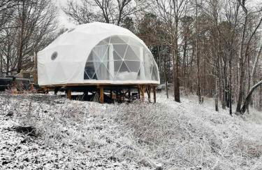 Asheville Luxury Glamping Dome - Mountain Views, and Hot Tub! - Foto 10