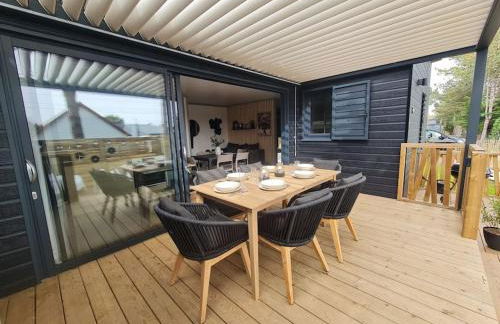 Cottage pour 6 personnes avec piscine couverte et chauffée à 300 m de la mer avec Wi-Fi et climatisé , 3 chambres - Foto 43