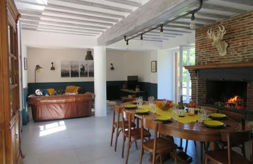 Maison chaleureuse en forêt du Perche avec cheminée, jeux pour enfants et grand jardin - FR-1-581-51 - Foto 7