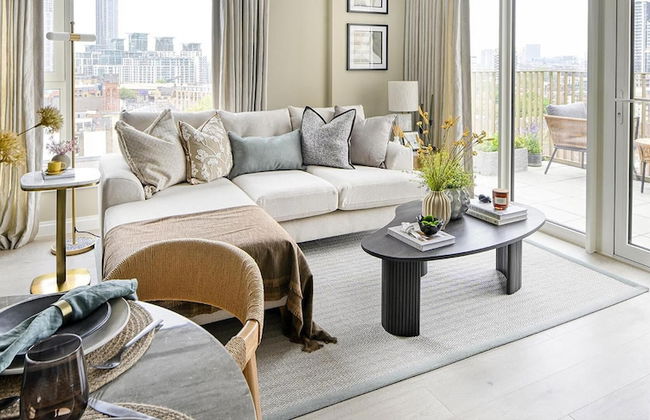 Designer Penthouse Panoramic Views London 2 Beds - Foto 9