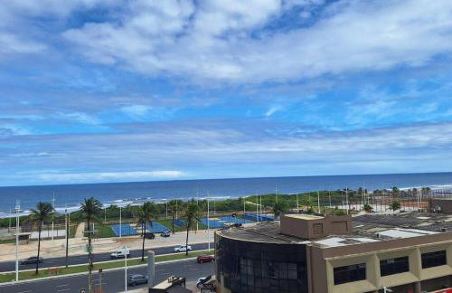Apartamento com 2 suítes, varanda, vista mar, infraestrutura - Foto 12