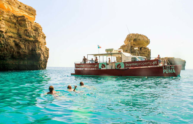Paseo en catamarán por las cuevas de Benagil - Foto 5