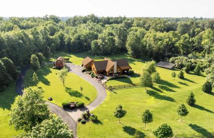 Private Luxury Log Cabin - Foto 25