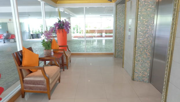 Sala de estar do lobby