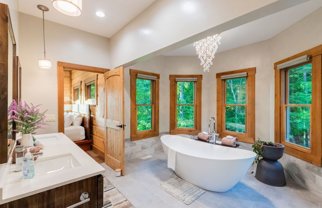 Luxury 3 2 5 Cabin Lake Views Theatre Gameroom - Foto 24