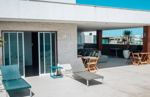 Flat Hotel Bossa Nova Cabo Frio Passagem - Foto 14