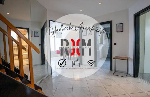 Serviceroom24 - Apartment 4 in Gladbeck WLAN - Smart-TV - 24-7 Check-in und Küche - Foto 1