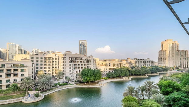 Canal View Studio Near Marina Palm Jumeirah - Foto 5, Quarto