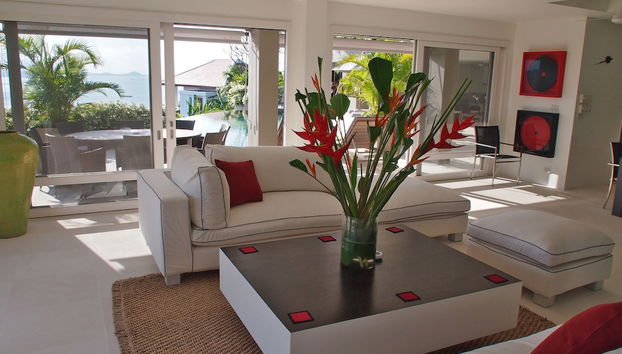 Zona de estar del vestíbulo