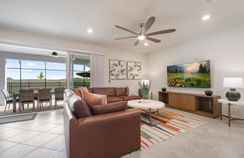 New 10-bedroom Luxury Retreat, Private Pool and Spa, Near Disney and Orlando - Foto 21