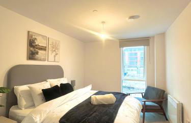 Modern 2bed Apartment in Birmingham City Centre 2 mins from Train Station with Free Parking and WiFi - Foto 6