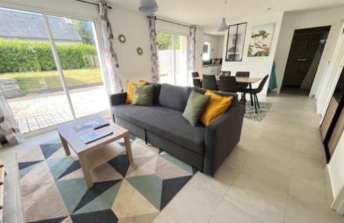 Le Belaven, Neuf, Cosy, Terrasse, jardin, Kerfany Plage, 1 à 6 pers - Foto 11