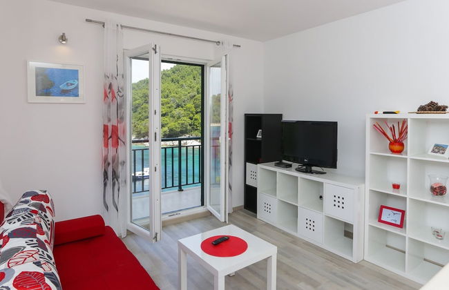 Apartments Posta - Deluxe One-bedroom Apartment With Balcony and Sea View - Apartman 8 - Foto 6