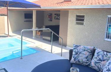 Casa Sol da Manhã - Piscina aquecida com hidromassagem - 300m da praia - Foto 23