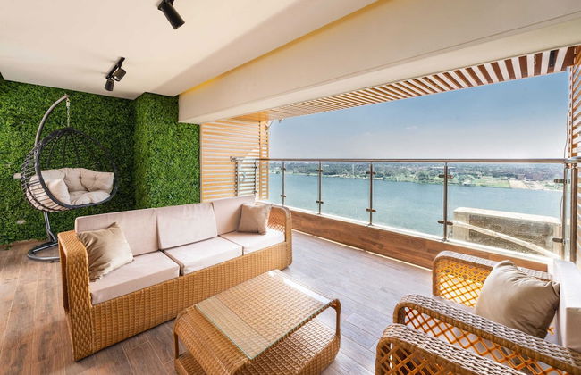 Xuru Stays I The Paragon Of The Nile 2 BDR Apt. @ Maadi - Foto 61