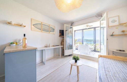 Vue spectaculaire, beau T3, 6 pers, piscine parking - Photo 13