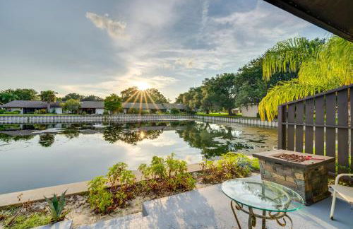 Waterfront Haines City Townhome with Community Pool! - Foto 2