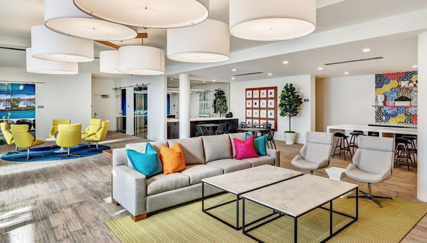 Zona de estar del vestíbulo