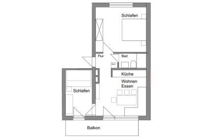 Familienfreundliche Ferienwohnung "Feuer" im Ferienhaus am Waldbach - Foto 9