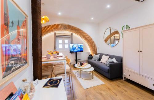 Studio Toulouse Capitole La Voute Rose - Photo 6