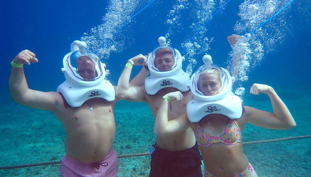 Sea Trek en Cozumel - Foto 3, Disfrutando el Sea Trek en Cozumel