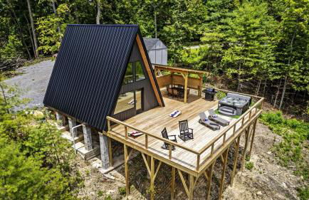 Modern A-Frame Cabin with Breathtaking Views of the Smoky Mountains, Perfect for Families or Groups - Foto 5