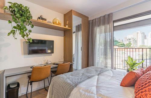 Studio aconchegante I Próximo Allianz - Foto 8