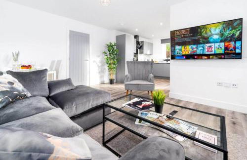 Stylish Apartment - 2 Bedrooms - Balcony - Parking - Netflix - Wifi - 7MC - Foto 1