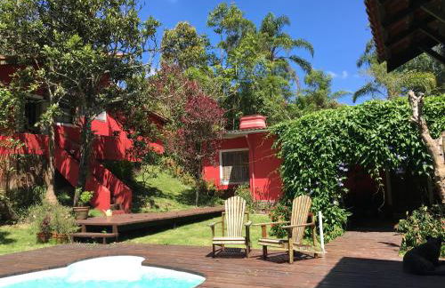 Casa Crudo, PRIVACIDADE NA MATA ATLÂNTICA, piscina, trilhas e descanso - Foto 1