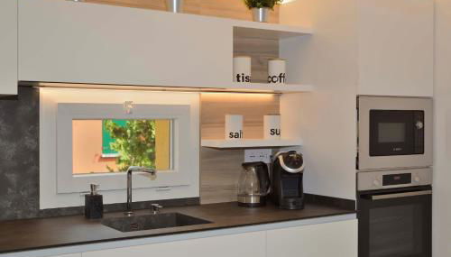 Grenier Blanc - Elegante mansarda - Photo 3, stove, dishwasher, pet friendly, toaster, minibar