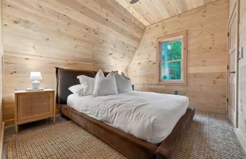 Romantic A-Frame Cabin w Firepit, Patio, Fireplace, Games in Blue Ridge Mountains - Photo 10