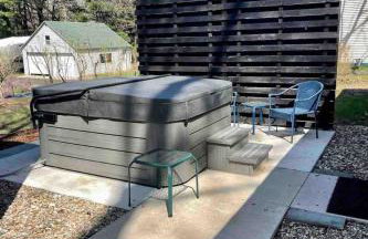 Cottage Apartment by Lake MI w private Hot Tub! - Foto 12