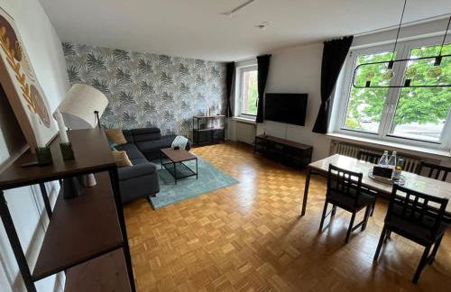 Großzügiges Industrie Design Apartment für bis zu 6 Personen, Nähe Messe und DUS, verkehrsgünstig - Familien, Gruppen und Firmen - Foto 21