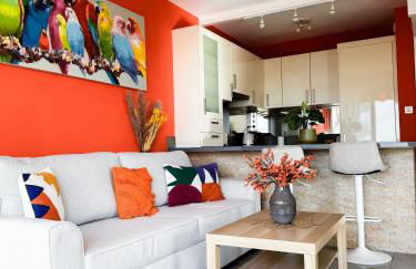 Appartement Eléa, Vue sur Mer, T1 sur Fréjus à 150m des plages - Foto 2