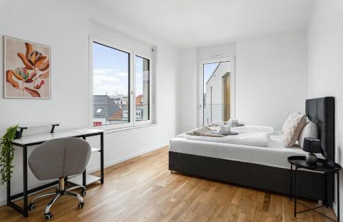 EXQUIS Design 4-Zimmer ART-DECÓ I Balcony I Family-friendly I Parking I Home Office - Photo 15